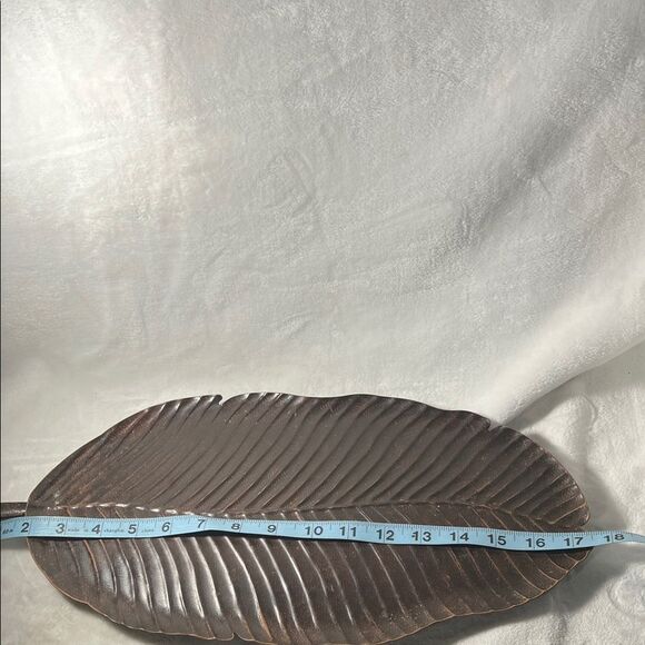 PartyLite Retired Island Escape Banana Leaf Tray - Picture 6 of 8